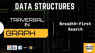 Breadth First Search BFS  Graph Traversal  Graph Search Algorithm [upl. by Nayrb]