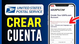 Cómo REGISTRARSE en USPS  Crear Cuenta USPS 2024 [upl. by Colinson488]