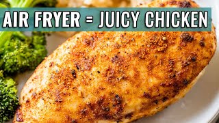 ONE Simple Trick for Juicy AIR FRYER Chicken NO Breading [upl. by Oringas]