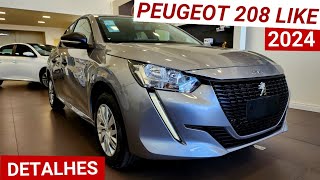 Peugeot 208 like Pack 2024  Melhor e mais completo que Polo Track Onix LS e HB20 Sense  R79990 [upl. by Seuguh]