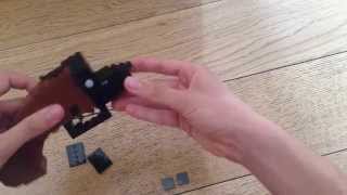 LEGO® double barreled shotgun sawed off tutorial by Jamblo pt2 [upl. by Ralyks312]