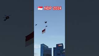 NDP 2024 P2  State Flag F16 21 Gun Salute Red Lions Fireworks amp Total Defense Display [upl. by Tess477]