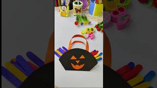 cute Halloween 🎃 bag paper craft idea for kidskidscraft trending viralshot handmade shortfeed [upl. by Pettit165]