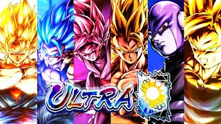 RANKING ALL ULTRA ULTIMATES  WORST TO BEST  dragon ball legends [upl. by Naitsabas]