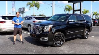 Is the 2019 GMC Yukon Denali Ultimate Black Edition the KING of SUVs [upl. by Niletac]