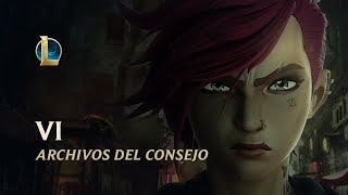 Registros de Vi  Hacia Arcane Tráiler de los archivos del consejo  League of Legends [upl. by Ennairac]