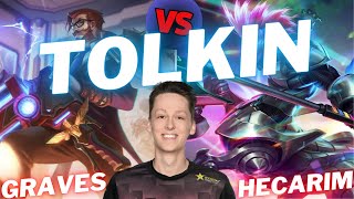 TOLKIN  GRAVES VS HECARIM  JNG GAMEPLAY  Patch 1422  Season 14  LeagueofLegends [upl. by Geiger]