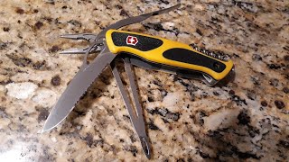 Victorinox Ranger Grip  Boatsman Working Review [upl. by Ayam]