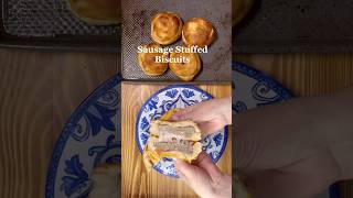 Breakfast Sausage Stuffed Biscuits breakfast biscuit sausage breakfastideas saturday recipe [upl. by Libb724]