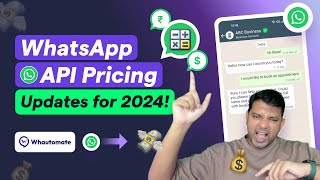 WhatsApp Cloud API Pricing Update August amp October 2024 Changes Explained  WhatsApp Business API [upl. by Dash939]