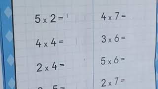 Revision of tables in Dodging 2345 [upl. by Orwin]