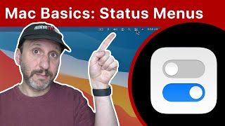 Mac Basics Status Menus [upl. by Adallard]