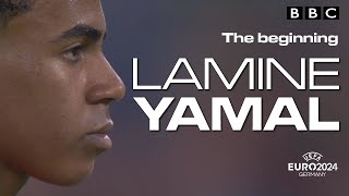 Lamine Yamal  The Beginning BBC EURO 2024 [upl. by Kylander]