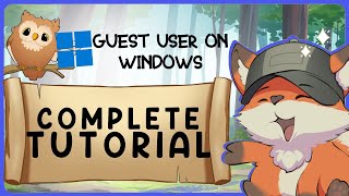 How To Create A Guest User On Windows  Guide Glimpse [upl. by Noby953]