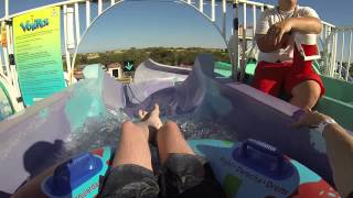 Golfland Sunsplash Roseville  Twin Twisters LeftPurple POV Headcam [upl. by Namaan139]