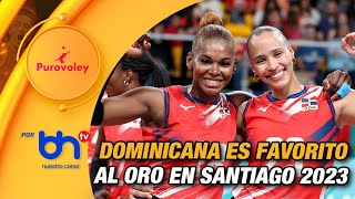 PURO VÓLEY P13 T01 DOMINICANA EL GRAN FAVORITO EN SANTIAGO2023 [upl. by Nylcaj]