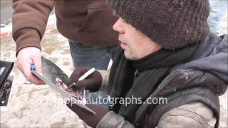 Peter Dinklage  Signing Autographs at the Sundance Film Festival [upl. by Wendall165]