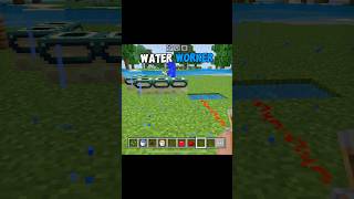 Minecraft Water Worker minecraft mincraftmemes edit [upl. by Hachman191]