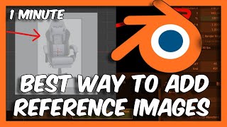 Blender Tutorial How To Import Reference Image In Blender [upl. by Airamasor]