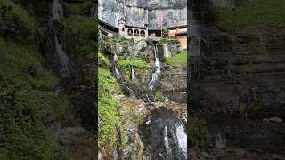 Switzerland Most Beautiful Waterfalls  Jaun and Interlaken Adventure travel waterfall shorts [upl. by Huda]