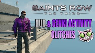 Saints Row 3 Hud and Genki Activity Glitches [upl. by Tse]