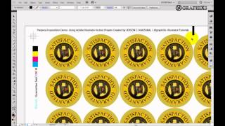 Adobe Illustrator Actions Presets Tutorials PrePress Imposition [upl. by Mcdougall233]