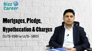 Mortgages Pledge Hypothecation and Charges [upl. by Ymrej221]