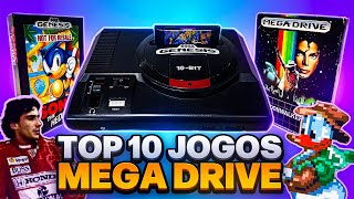 Top 10 Jogos de Mega Drive [upl. by Ecienal]