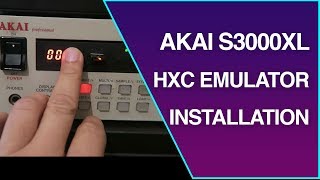 AKAI S3000XL is Back in 2019  HXC Floppy Disk Emulator Instal [upl. by Valerlan981]