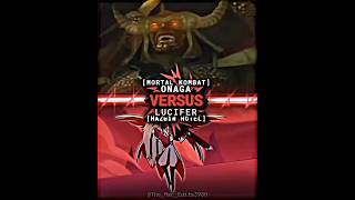 Onaga vs Lucifer Hazbin Hotel  edit vsedit whoisstrongest mortalkombat hazbinhotel vsbattle [upl. by Dunham242]