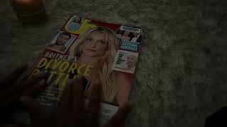 ASMR  Magazine FlipThrough Whisper ASMR Sounds Celebrity ASMR [upl. by Esiocnarf]