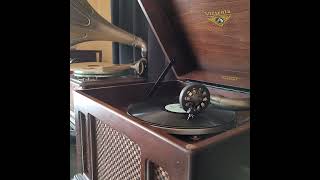 菅原 都々子 ♪初恋エレジー♪ 1952年 78rpm record Victor J 1 ｰ 51 phonograph [upl. by Xever]