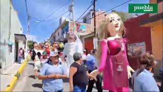 Desfile de mojigangas en Atlixco Puebla 2024 [upl. by Danice687]