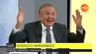 Rodolfo Hernández y su campaña contra la corrupción  Canal Institucional [upl. by Nhguav]