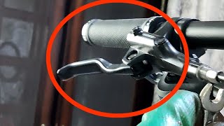 How to Flip hydraulic Brakes  Mtb Brake Repair  Shorts [upl. by Singh]