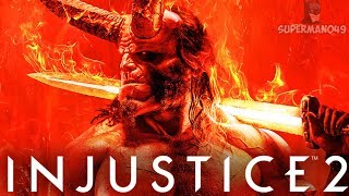 HELLBOY MAKES HIM RAGE QUIT  Injustice 2 quotHellboyquot Gameplay [upl. by Leay]