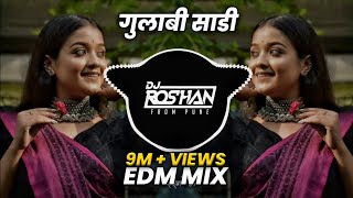 Gulabi Sadi  Edm Mix  Dj Niklya Sn amp Dj Roshan Pune  Its Roshya Style [upl. by Xel]