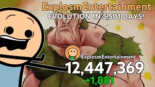 ExplosmEntertainment  Subscriber History Every Day [upl. by Naic]