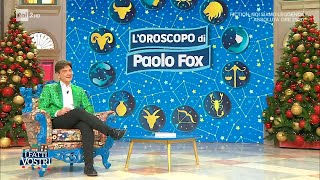 Loroscopo di Paolo Fox  I Fatti vostri  20122023 [upl. by Shinberg882]