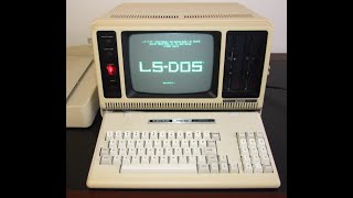 TRS80 Model 4P with 128K Ram and HiRes Graphics for sale in Melb Au [upl. by Lebasiairam]