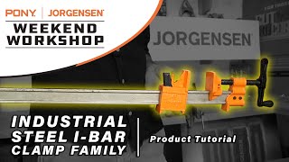 Weekend Workshop  Pony Jorgensens Industrial Steel IBar Clamp Family [upl. by Orva]