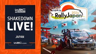 🔴 Shakedown LIVE  WRC FORUM8 Rally Japan 2024 [upl. by Langelo]