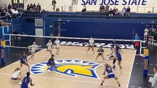 Judge rejects request to sideline a San Jose State volleyball player on grounds she’s transgender [upl. by Irot558]