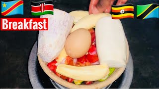 How I steam fresh milk Arrow root🇰🇪 katogo🇺🇬 cassava 🇨🇩 egg🇹🇿 [upl. by Elvera282]