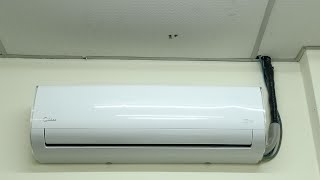 Midea r32 split type noninverter air conditioner indoor unit [upl. by Norrag543]