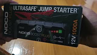 Unboxing Noco Boost Plus GB40 12V  Portable car jumper [upl. by Bergeron521]