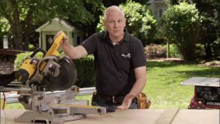 How to Use a Miter Saw  Shop Class Basics [upl. by Assilat]