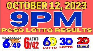 May Gcash Giveaway 9PM PCSO Lotto Results Today October 12 9PM Draw  Super 649 642 6D [upl. by Tansey]