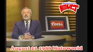 AUGUST 21 1988 Motoworld [upl. by Kantos]