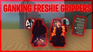 Ganking Freshie Grippers  Deepwoken [upl. by Atauqal]